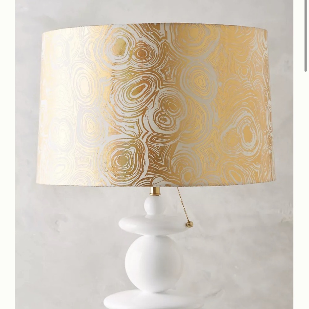ISO Anthropologie Gleaming Rings Lamp Shade